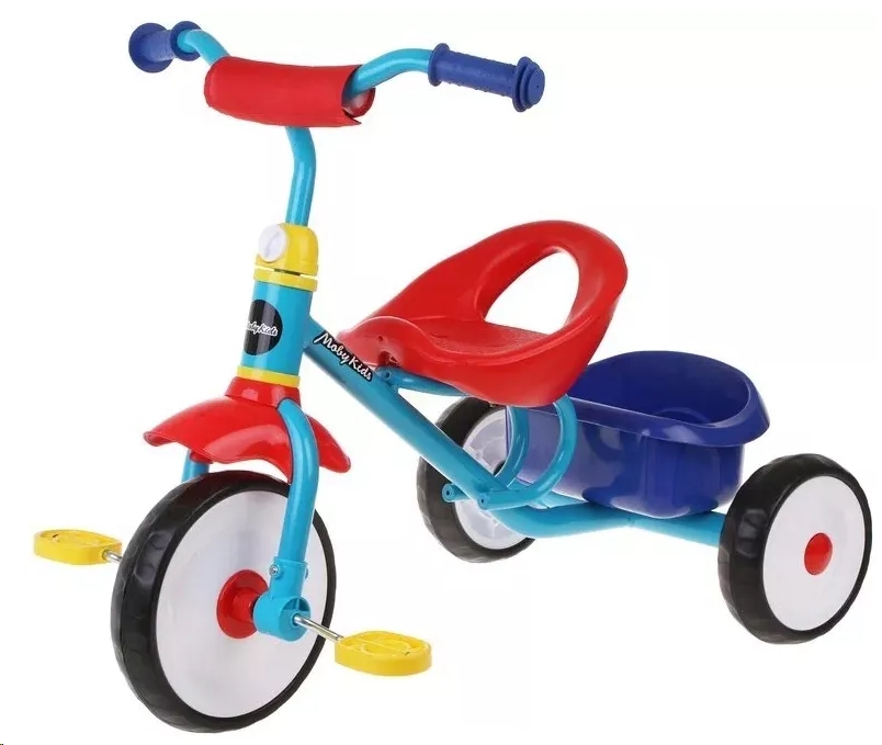 Детский велосипед Moby Kids Лучик 649083 (голубой) Детский велосипед Moby Kids Лучик 649083 (голубой)