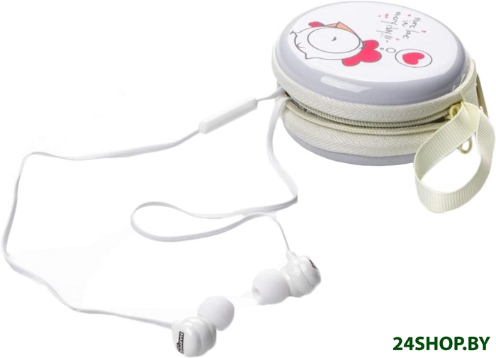 Наушники с микрофоном Harper Kids HK-39 (белый) Наушники с микрофоном Harper Kids HK-39 (белый)