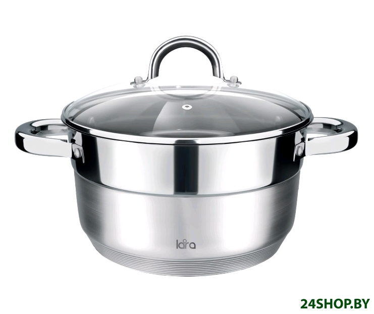 Кастрюля LARA AURORA LR02-404 (нержавеющая сталь) Кастрюля LARA AURORA LR02-404 (нержавеющая сталь)