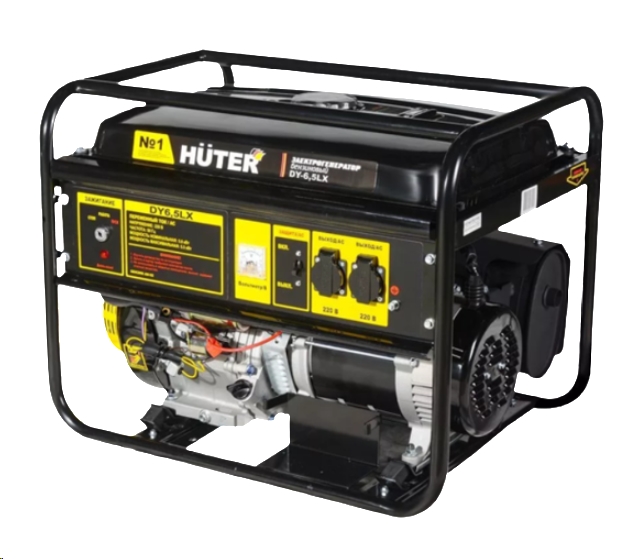 Бензиновый генератор Huter DY6,5LX Бензиновый генератор Huter DY6,5LX