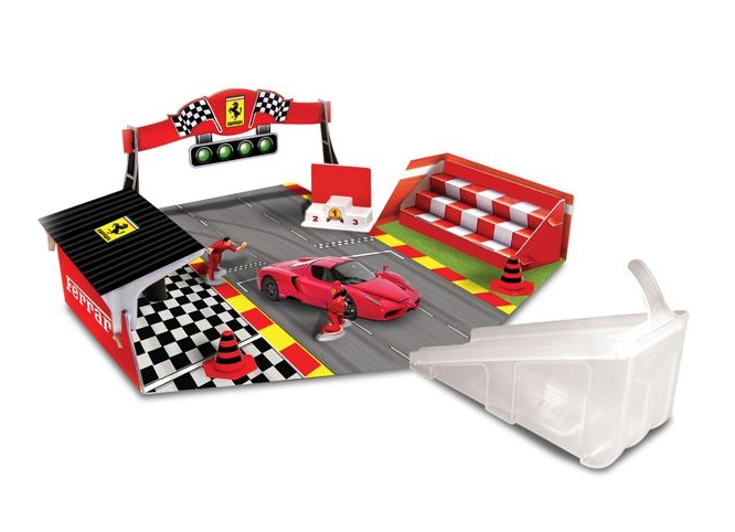 Игровой набор BBURAGO Ferrari и 1 машинка арт.18-31209 Игровой набор BBURAGO Ferrari и 1 машинка арт.18-31209