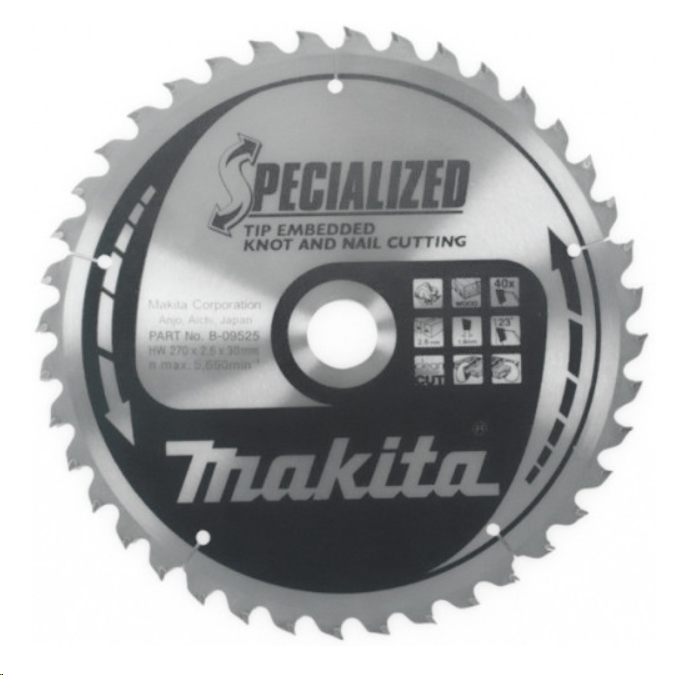 Пильный диск Makita B-35324 Пильный диск Makita B-35324