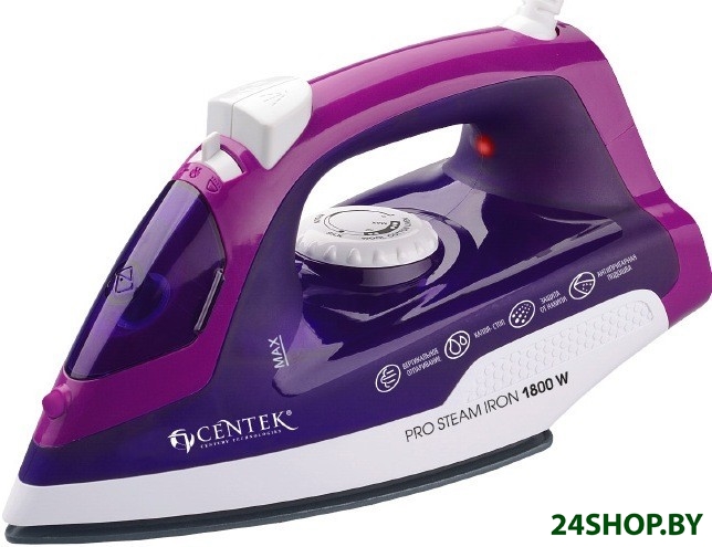 Утюг CENTEK CT-2348 (фиолетовый) Утюг CENTEK CT-2348 (фиолетовый)