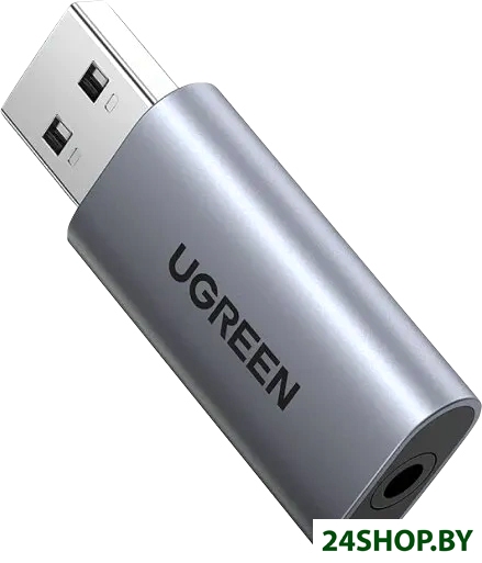 Адаптер Ugreen CM383 80864 3.5 мм - USB Type-A Адаптер Ugreen CM383 80864 3.5 мм - USB Type-A