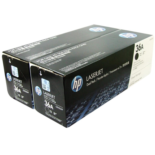 Комплект картриджей HP 36A (CB436AF) Комплект картриджей HP 36A (CB436AF)