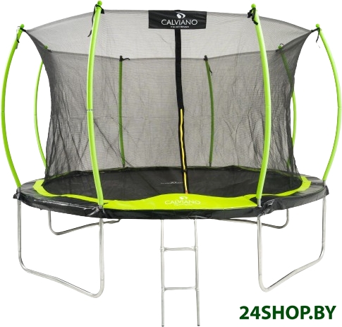Батут Calviano Inside Master Green 374 см - 12ft (внутренняя сетка, с лестницей) Батут Calviano Inside Master Green 374 см - 12ft (внутренняя сетка, с лестницей)