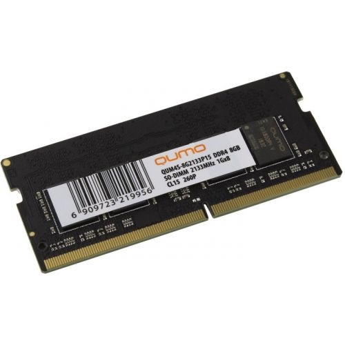 Оперативная память QUMO SO-DIMM DDR4 8Gb (QUM4S-8G2133P15) Оперативная память QUMO SO-DIMM DDR4 8Gb (QUM4S-8G2133P15)