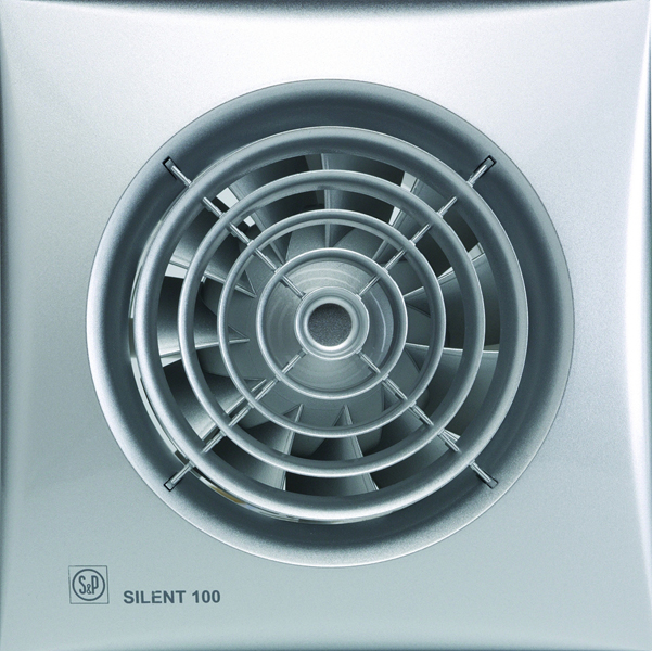 Вентилятор накладной Soler and Palau SILENT-100 CZ SILVER Вентилятор накладной Soler and Palau SILENT-100 CZ SILVER