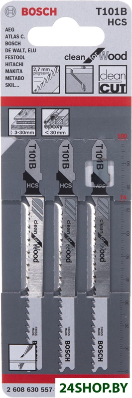Набор пильных полотен Bosch 2608630030 Набор пильных полотен Bosch 2608630030