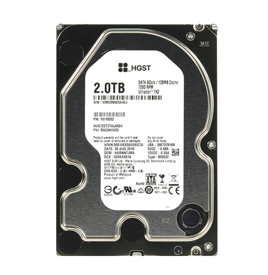 Жесткий диск HGST Ultrastar 7K2 HUS722T2TALA604 2 Тб Жесткий диск HGST Ultrastar 7K2 HUS722T2TALA604 2 Тб
