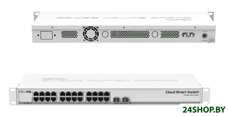 Коммутатор Mikrotik CSS326-24G-2S+RM Коммутатор Mikrotik CSS326-24G-2S+RM