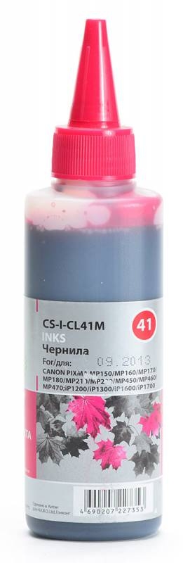 Чернила Cactus CS-I-CL41M 100 мл Чернила Cactus CS-I-CL41M 100 мл