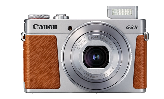 Фотоаппарат Canon PowerShot G9 X Mark II (серебристый/коричневый) Фотоаппарат Canon PowerShot G9 X Mark II (серебристый/коричневый)