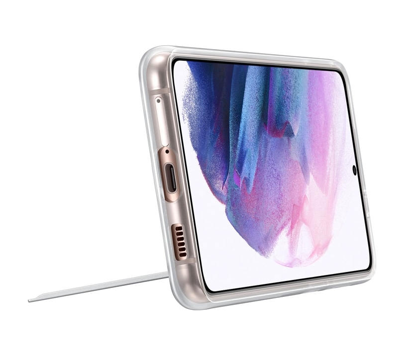 Чехол-подставка SAMSUNG Clear Standing Cover для Galaxy S21+ (прозрачный) Чехол-подставка SAMSUNG Clear Standing Cover для Galaxy S21+ (прозрачный)