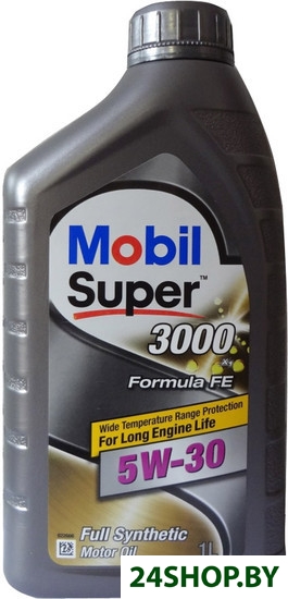 Моторное масло Mobil Super 3000 X1 Formula FE 5W-30 1л Моторное масло Mobil Super 3000 X1 Formula FE 5W-30 1л