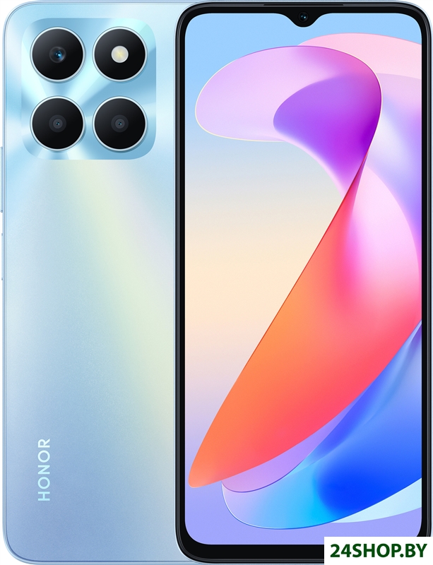 Смартфон HONOR X6a 6GB/128GB международная версия (небесно-голубой) Смартфон HONOR X6a 6GB/128GB международная версия (небесно-голубой)
