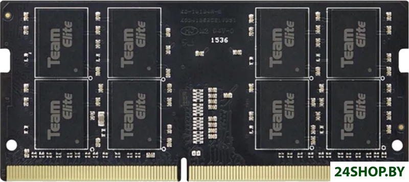 Оперативная память Team Elite 8ГБ DDR4 SODIMM 3200МГц TED48G3200C22-S01 Оперативная память Team Elite 8ГБ DDR4 SODIMM 3200МГц TED48G3200C22-S01