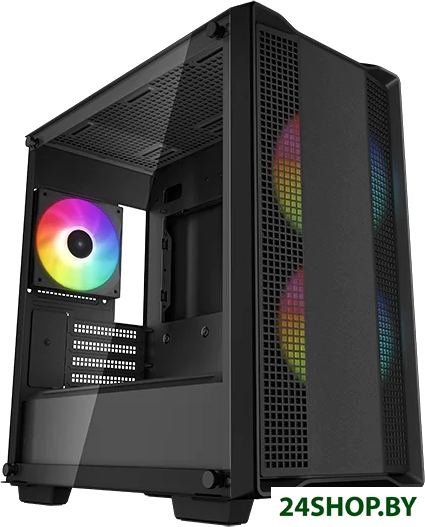Корпус DeepCool CC360 ARGB R-CC360-BKAPM3-G-1 Корпус DeepCool CC360 ARGB R-CC360-BKAPM3-G-1