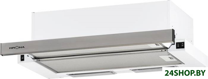 Вытяжка KRONA Kamilla 600 inox (2 мотора) Вытяжка KRONA Kamilla 600 inox (2 мотора)