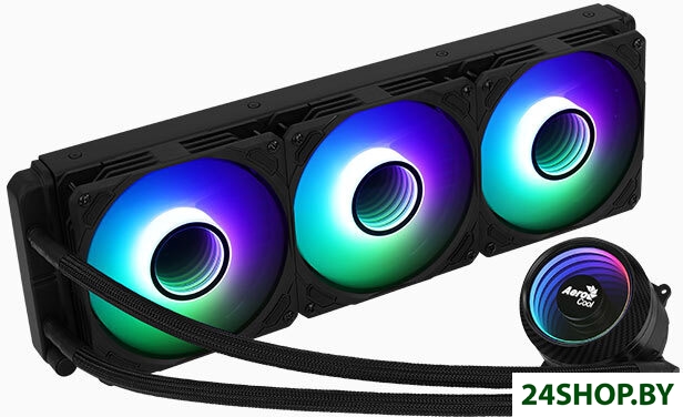 Кулер для процессора AeroCool Mirage L360 (черный) Кулер для процессора AeroCool Mirage L360 (черный)