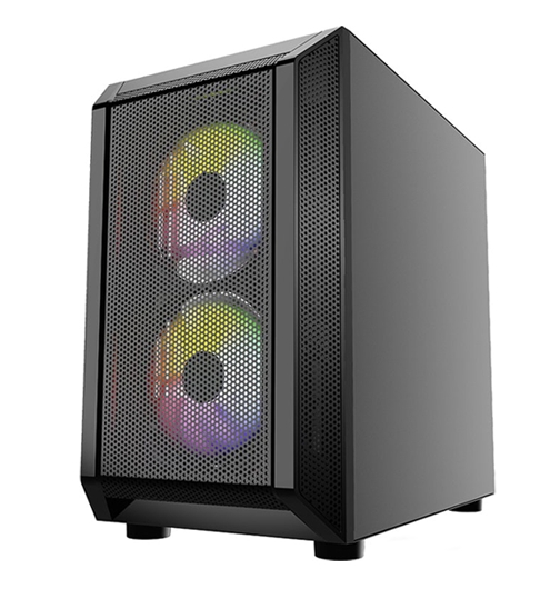 Корпус Powercase Mistral Micro H3B Mesh LED Корпус Powercase Mistral Micro H3B Mesh LED