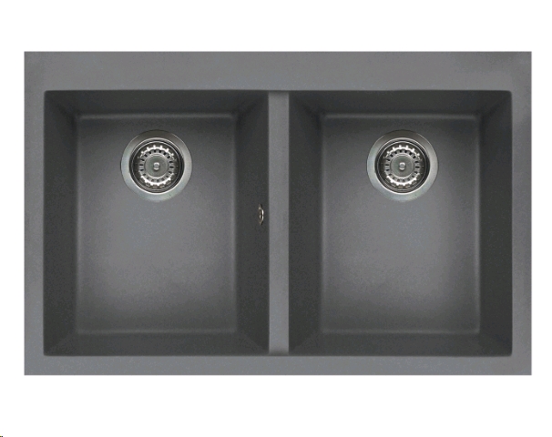 Кухонная мойка Elleci Quadra 350 Titanium M73 Кухонная мойка Elleci Quadra 350 Titanium M73