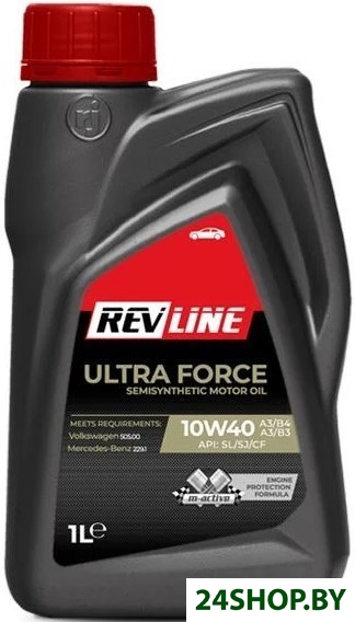 Моторное масло Revline Ultra Force Semisynthetic 10W-40 1л Моторное масло Revline Ultra Force Semisynthetic 10W-40 1л