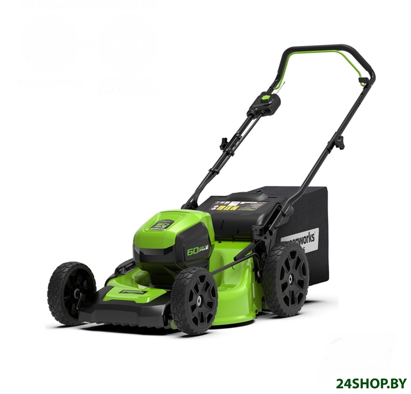 Колёсная газонокосилка Greenworks GD60LM46HP (2502807UB) Колёсная газонокосилка Greenworks GD60LM46HP (2502807UB)
