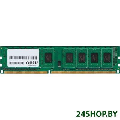 Оперативная память GeIL 8GB DDR3 PC3-12800 (GN38GB1600C11S) Оперативная память GeIL 8GB DDR3 PC3-12800 (GN38GB1600C11S)