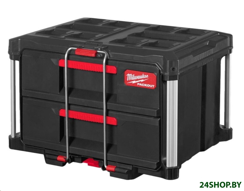 Ящик для инструментов Milwaukee Packout 2 Drawer Tool Box 4932472129 Ящик для инструментов Milwaukee Packout 2 Drawer Tool Box 4932472129