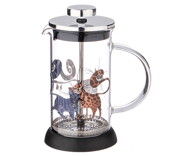 Френч-пресс Agness Котики 894-120 Френч-пресс Agness Котики 894-120