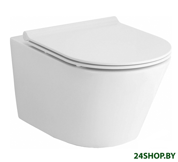Унитаз Lucco Avva Rim Art 100314-101 с пневмокрышкой дюропласт Унитаз Lucco Avva Rim Art 100314-101 с пневмокрышкой дюропласт