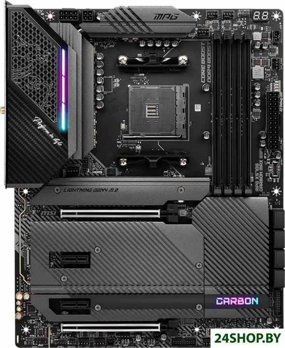 Материнская плата MSI MPG X570S Carbon Max WiFi Материнская плата MSI MPG X570S Carbon Max WiFi