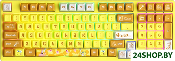 Клавиатура Akko 3098S SpongeBob (Akko CS Starfish) Клавиатура Akko 3098S SpongeBob (Akko CS Starfish)