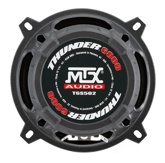 Компонентная АС MTX T6S502 Компонентная АС MTX T6S502