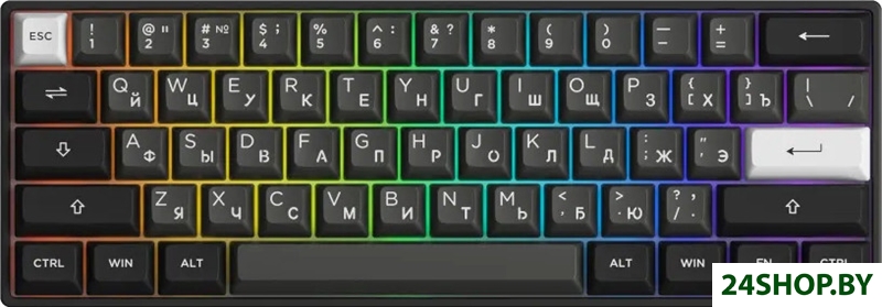 Клавиатура Akko 3061S Black & Sliver (Akko Cream Yellow V3 Pro) Клавиатура Akko 3061S Black & Sliver (Akko Cream Yellow V3 Pro)