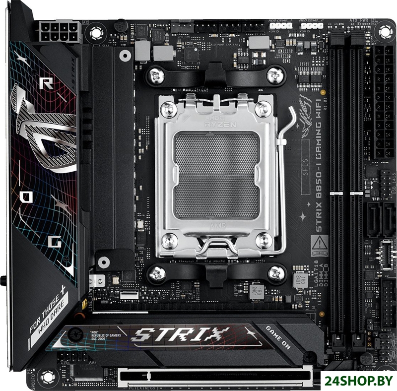 Материнская плата ASUS ROG Strix B850-I Gaming WiFi Материнская плата ASUS ROG Strix B850-I Gaming WiFi