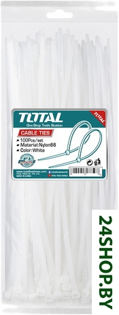 Стяжка для кабеля Total THTCT8001 (100 шт) Стяжка для кабеля Total THTCT8001 (100 шт)