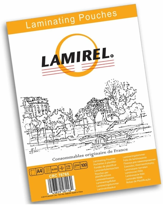 Пленка для ламинирования LAMIREL LA-78766 (A5, 100 мкм, 100 л) Пленка для ламинирования LAMIREL LA-78766 (A5, 100 мкм, 100 л)
