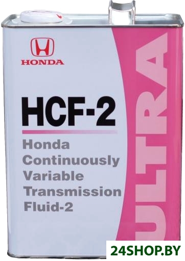 Трансмиссионное масло Honda CVT Fluid HCF-2 4л Трансмиссионное масло Honda CVT Fluid HCF-2 4л
