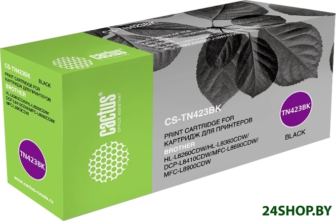 Картридж CACTUS CS-TN423BK (аналог Brother TN-423BK) Картридж CACTUS CS-TN423BK (аналог Brother TN-423BK)