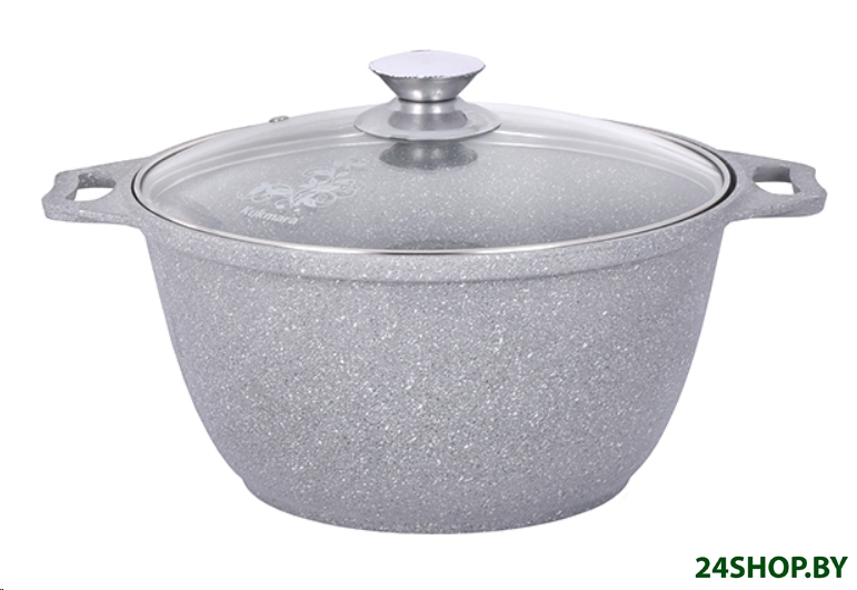 Кастрюля Kukmara кмс22а (светлый мрамор) Кастрюля Kukmara кмс22а (светлый мрамор)