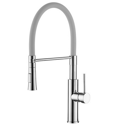 Смеситель Ledeme L4097-9 (хром/серый) Смеситель Ledeme L4097-9 (хром/серый)