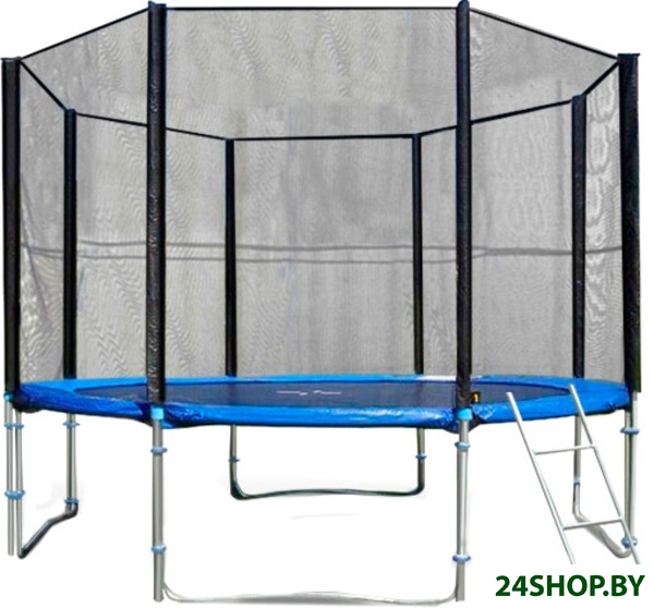 Батут Atlas Sport 312 см - 10ft Pro (3 ноги, внешняя сетка, синий) Батут Atlas Sport 312 см - 10ft Pro (3 ноги, внешняя сетка, синий)