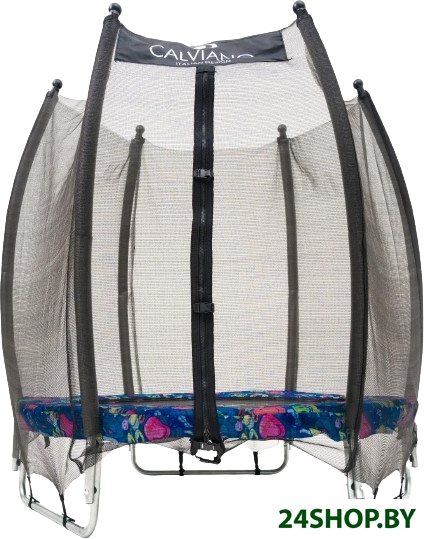 Батут Calviano Outside Master Smile 140 см - 4.5ft (внешняя сетка, складной, без лестницы) Батут Calviano Outside Master Smile 140 см - 4.5ft (внешняя сетка, складной, без лестницы)