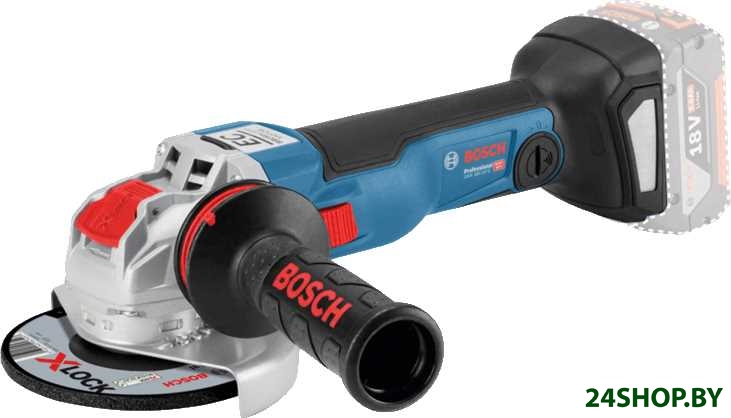 Угловая шлифмашина Bosch GWX 18V-10 C Professional 06017B0200 (без АКБ, кейс) Угловая шлифмашина Bosch GWX 18V-10 C Professional 06017B0200 (без АКБ, кейс)