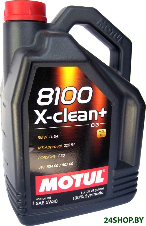 Моторное масло Motul 8100 X-clean+ 5W-30 5л Моторное масло Motul 8100 X-clean+ 5W-30 5л