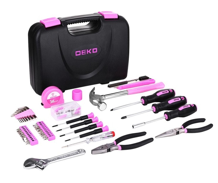 Набор инструментов для дома Deko TZ100 PINK Набор инструментов для дома Deko TZ100 PINK