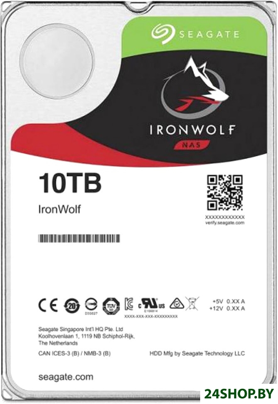 Жесткий диск Seagate IronWolf 10TB ST10000VN000 Жесткий диск Seagate IronWolf 10TB ST10000VN000