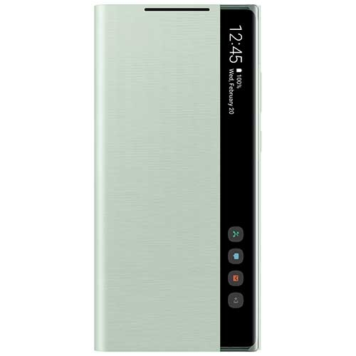 Чехол SAMSUNG Smart Clear View Cover для Galaxy Note 20, mint (EF-ZN980CMEGRU) Чехол SAMSUNG Smart Clear View Cover для Galaxy Note 20, mint (EF-ZN980CMEGRU)